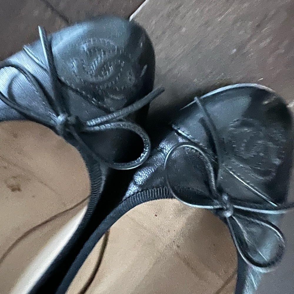 Authentic Chanel ballet flats